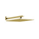 Photo Top shower Gessi Rettangolo 15185#246 gold