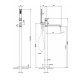Photo Bath mixer Gessi Eleganza 46131#031
