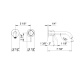 Photo Fantini Nostromo 50 P5 E811B sink mixer