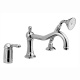 Photo Nicolazzi Monocomando bath mixer 3449CR75 Chromium