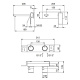 Photo Fantini Mint 34 13 F813B Black sink mixer