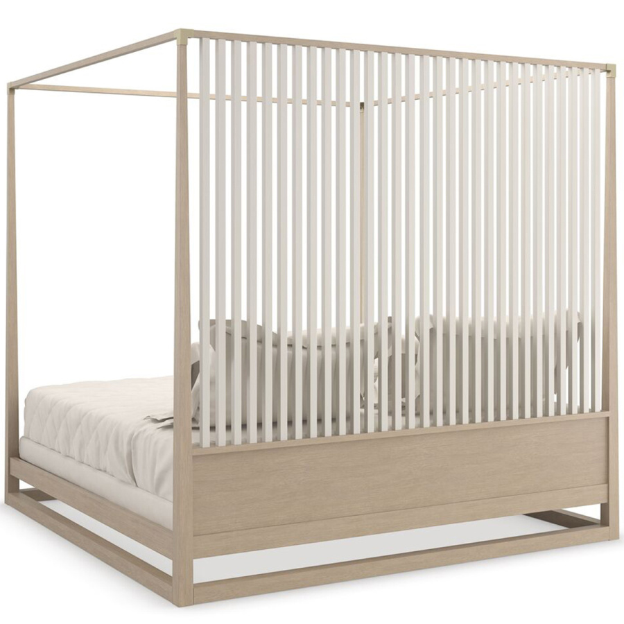 Photo Pinstripe Light (Queen Size)
