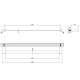 Photo Towel holder Gessi 316 60 cm 54803#299 black