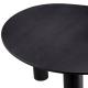 Photo Lombardo dining table (black finish)