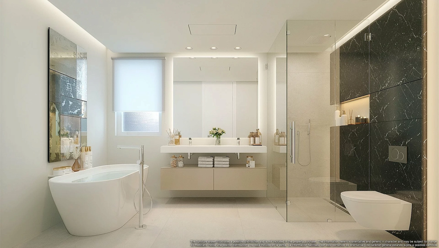 Apartment in a new building Apartments overlooking the lake in a country club in Benaavis