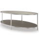 Photo Shimmer Oval coffee table