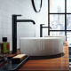 Photo Axor One 48002670 black matte sink mixer