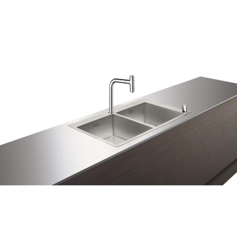 Photo Kitchen combination hansgrohe 370/370 C71-F765-10 43203000