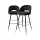 Photo A set of two Cliff bar chairs (black)