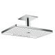 Photo overhead shower built-in hansgrohe Rainmaker Select 460 3jet EcoSmart 24016400 white/chrome