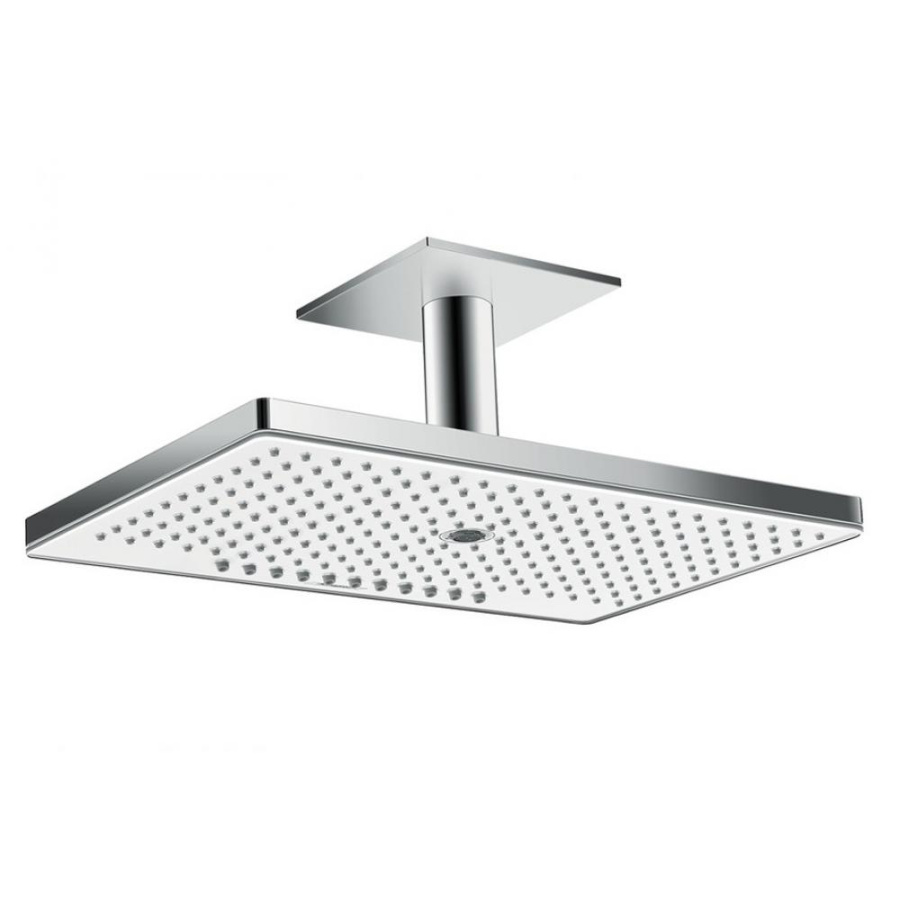 Photo overhead shower built-in hansgrohe Rainmaker Select 460 3jet EcoSmart 24016400 white/chrome