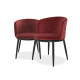 Photo A set of two FILMORE dining chairs (Red)