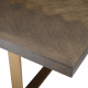 Photo Melchior L dining table (brass)