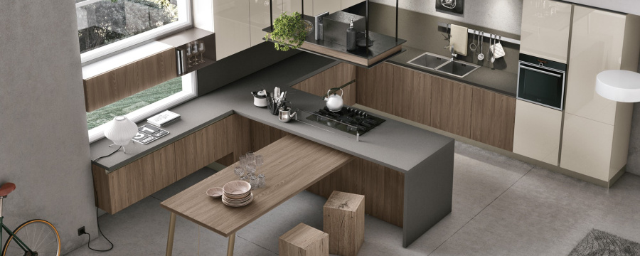 Photo Stosa Infinity Kitchen Direct 390cm