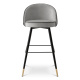 Photo A set of two Roche bar chairs (light grey)