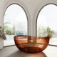 Photo Transparent bath Abber Kristall 150x150 AT9705Opal