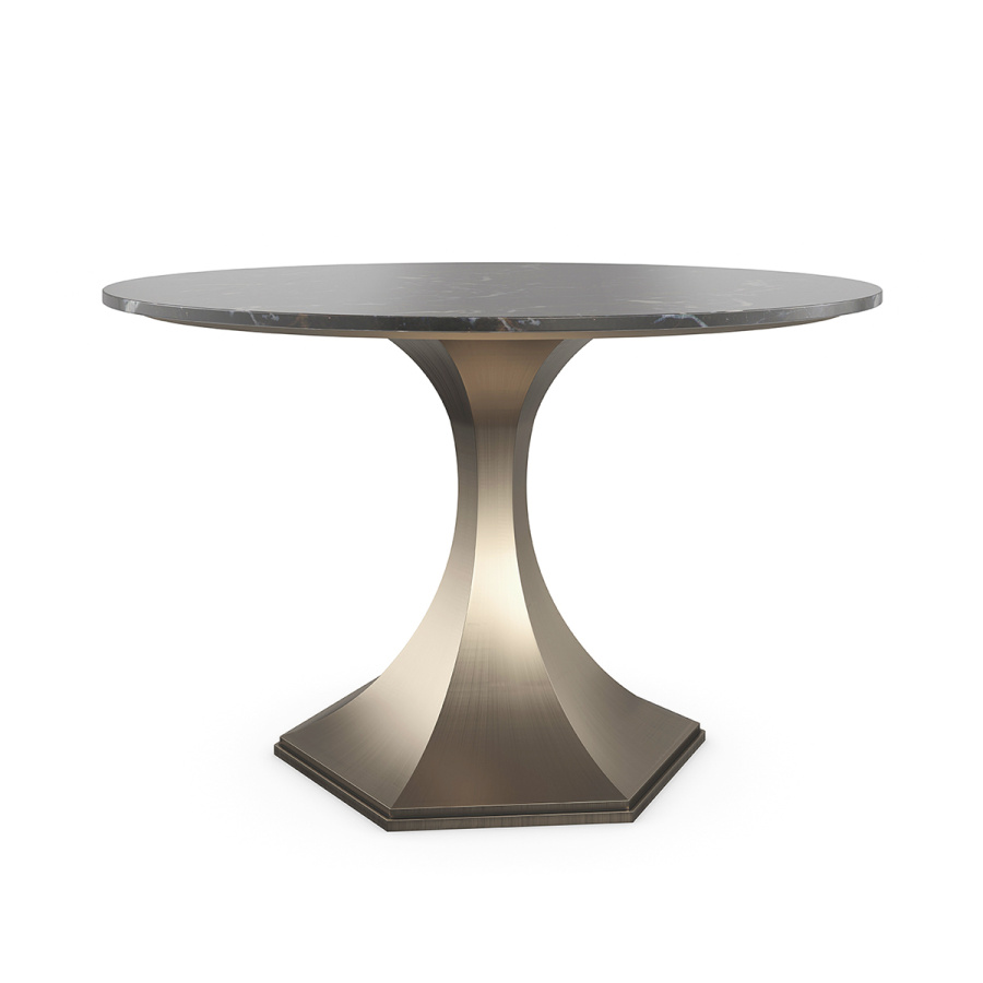 Photo Top Brass dining table