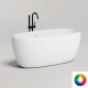 Photo Bath made of artificial stone Salini Luce 150x75 100122MF RAL matte
