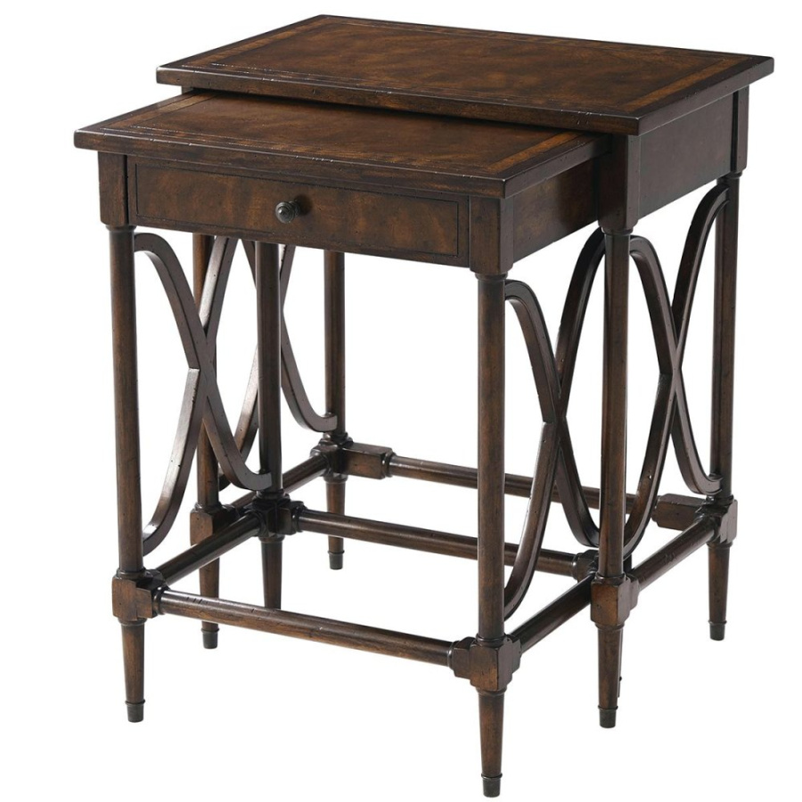 Photo A set of two side tables Waves of Approval