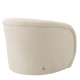 Photo Cristo rotating chair (cream)