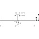 Photo overhead shower hansgrohe Rainfinity 360 1jet 26231700 matte white