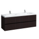 Photo Laufen Palomba sink cabinet 158.5 4.0745.4.180.222.1 dark tree