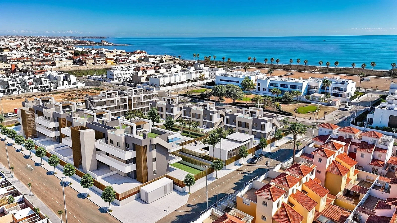 Photo Apartment by the sea in a residential complex in Pilar de la Horadada