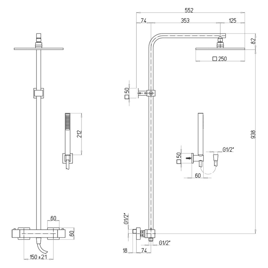 Photo Paini Dax-R 84PQ689TH with thermostat