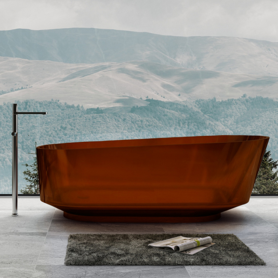 Photo Abber Kristall 170x80 AT9706Opal Transparent Bath