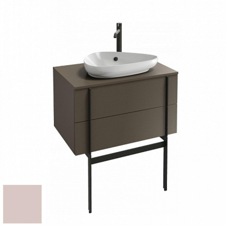 Photo Bathroom under the sink 80 cm Jacob Delafon Nouvelle Vague EB3039-G1H, dusty rose