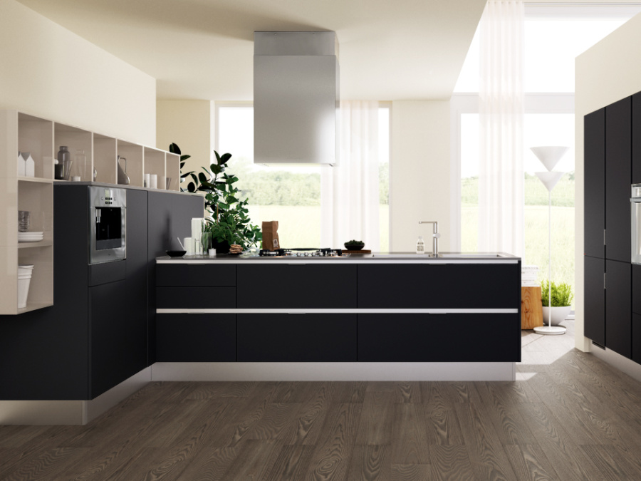 Photo Kitchen Scavolini Mood straight 300 cm with closet
