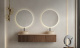 Photo Salini Ombra 90 27M0390BH mirror with LED lighting