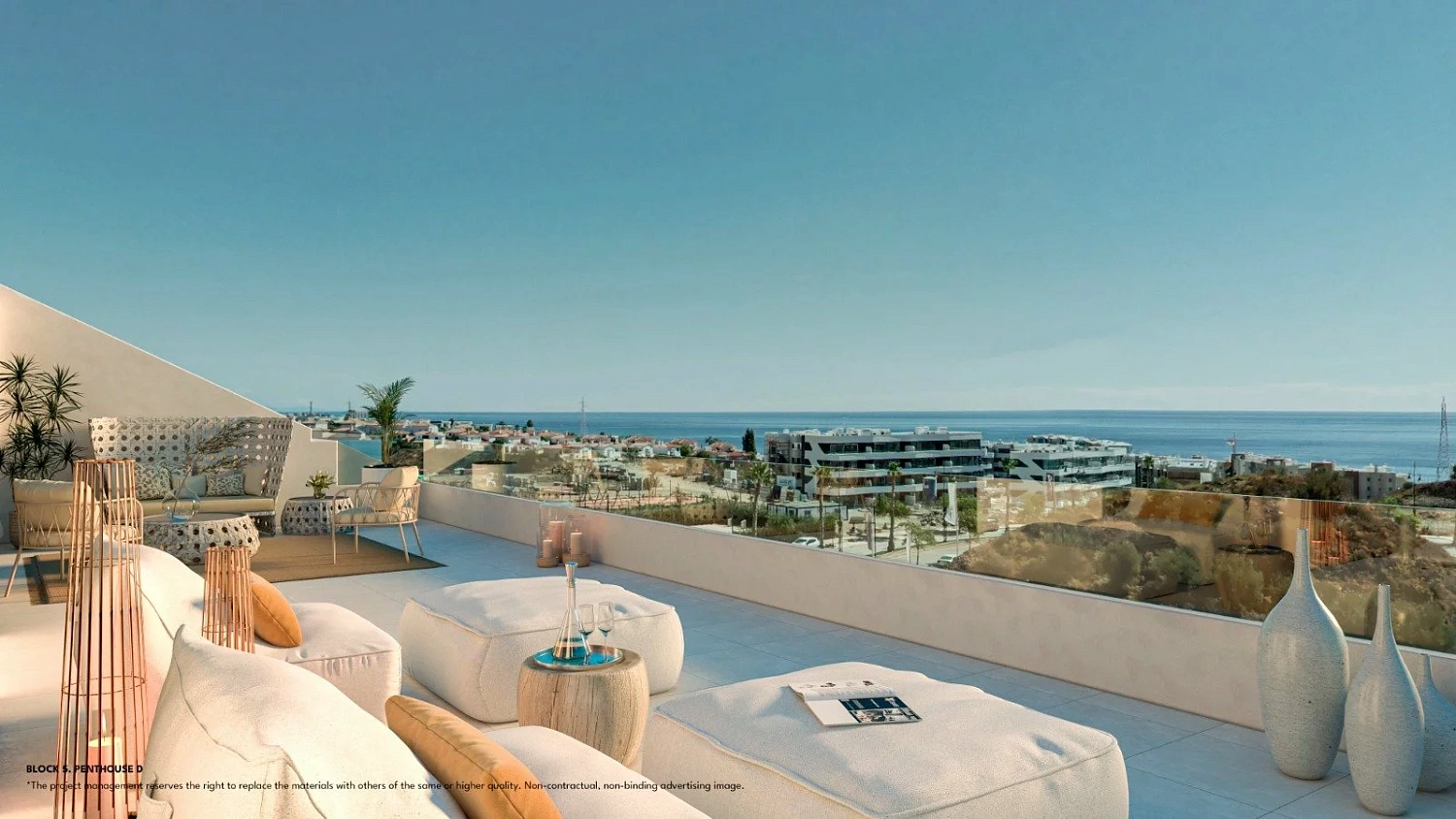 New apartment in Fuengirola, Malaga, with terraces