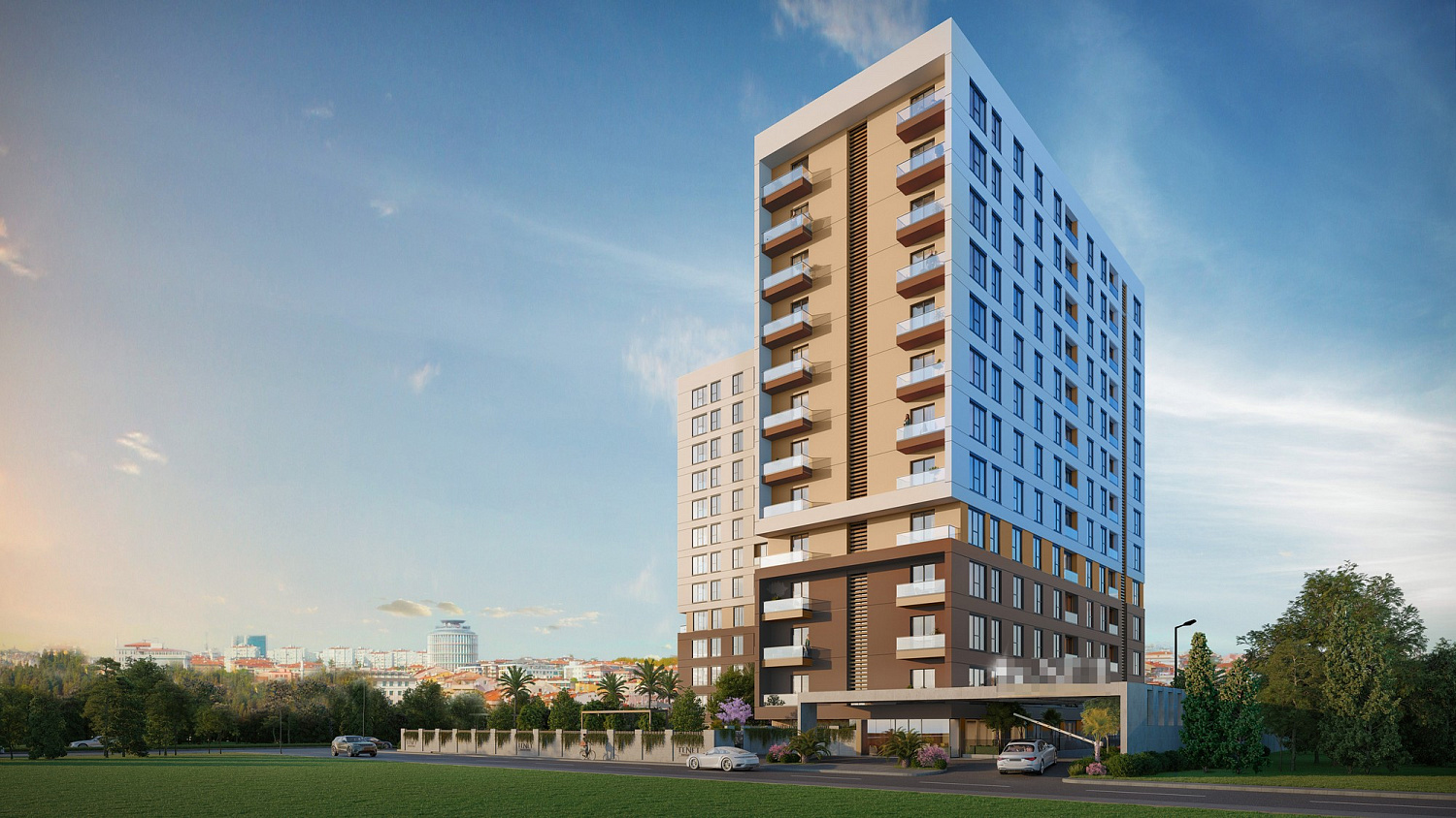 Comfort and investment value in one centre of Istanbul