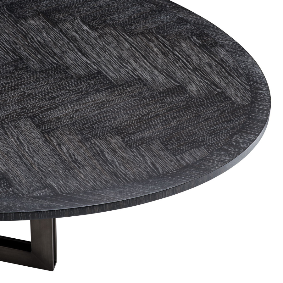 Photo MeLCHIOR OVAL dining table (Bronze)
