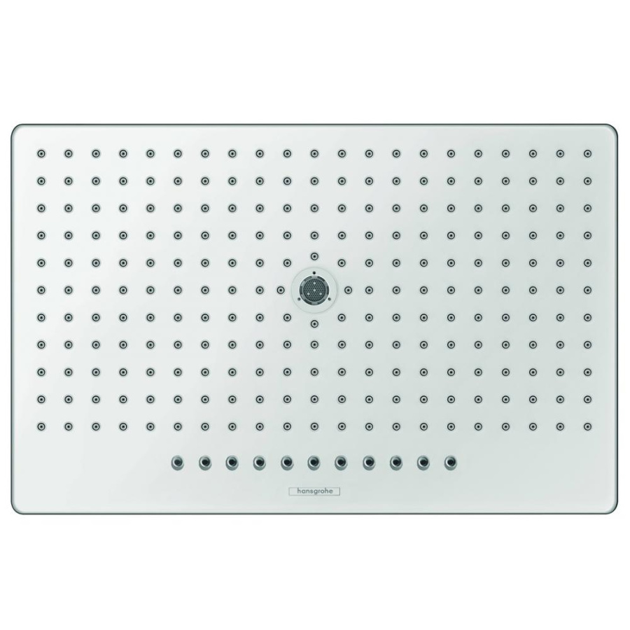 Photo overhead shower built-in hansgrohe Rainmaker Select 460 3jet EcoSmart 24016400 white/chrome