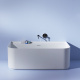 Photo Acrylic bath Laufen Sonar 160x81.5 2.2034.7,000,000. 1st