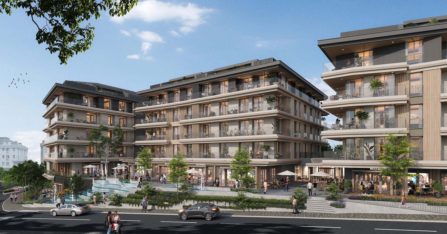Elite residential complex in the business centre