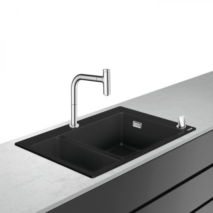 Photo Kitchen combination hansgrohe C51-F635-09 43220000 chrome