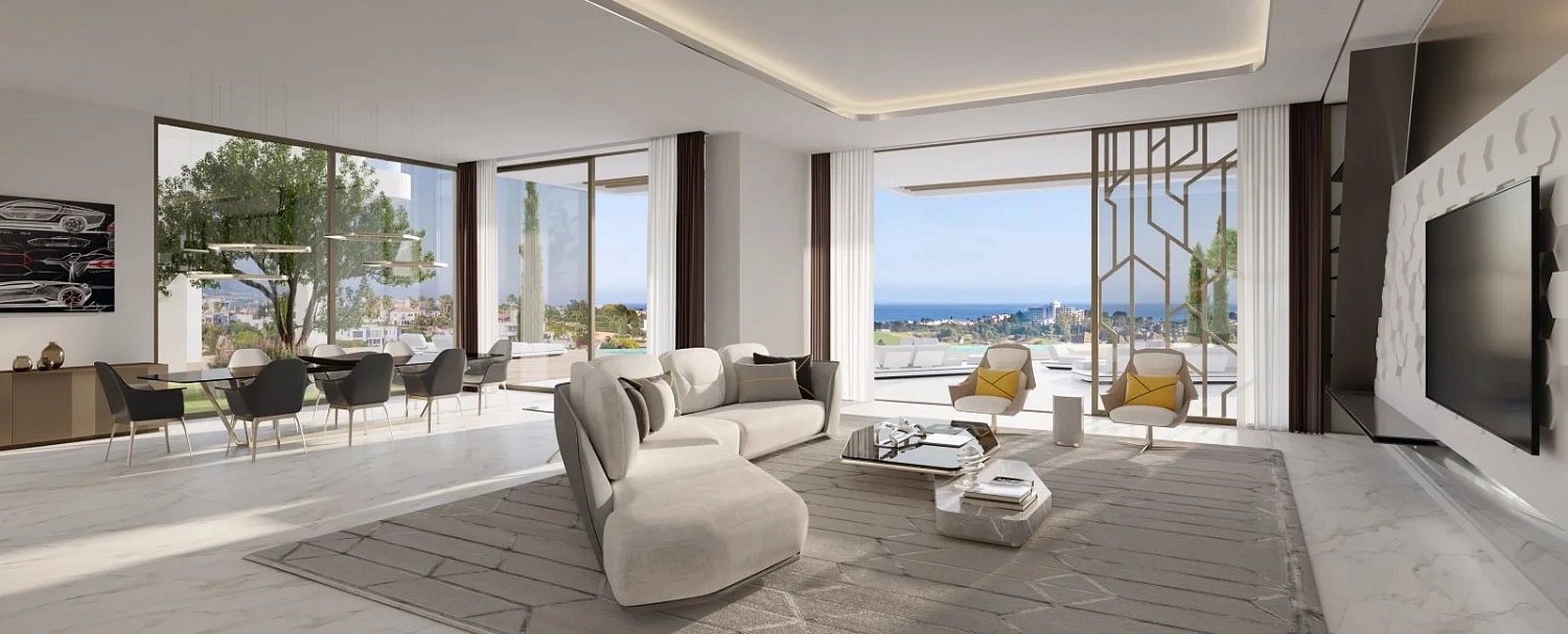 Spacious villas in the style of Lamborghini in Benaavis