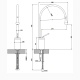 Photo The sink mixer Gessi Goccia 33605#031