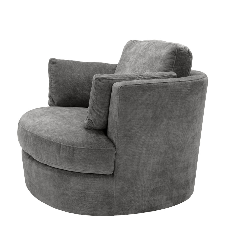 Photo Clarissa rotating chair (gray)