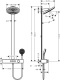 Photo Shower stand hansgrohe Pulsify S Showerpipe 24240000 ShowerTablet Select 400, chrome