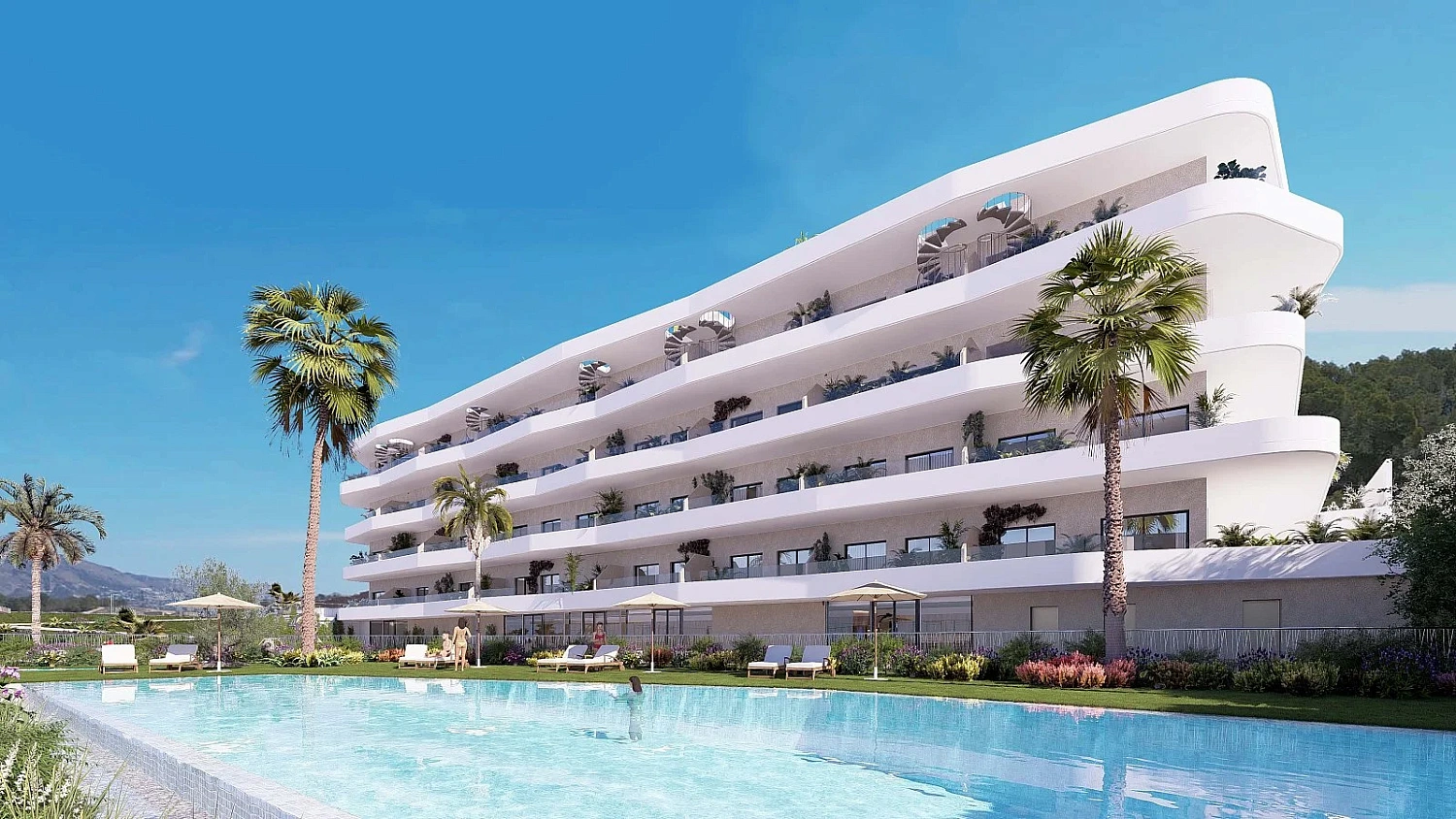 Photo Apartment in a new building Elegant apartments in La Nucia, Alicante, overlooking the mountains and the sea