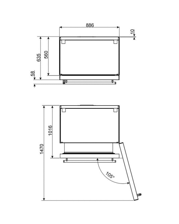 Photo Refrigerator Smeg RF396RSIX