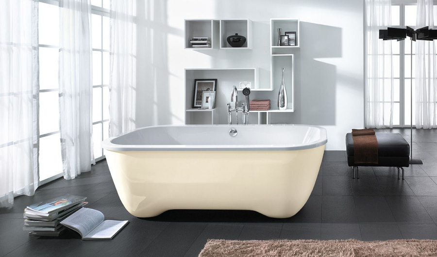 Photo Acrylic bath Hoesch Putman length 190 cm 6656.010