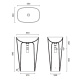 Photo Catalano Green sink 55 0428551001 floor