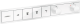 Photo Thermostat hansgrohe RainSelect 15382700, at 4 exits