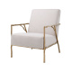 Photo Antico chair (sand, gold finish)
