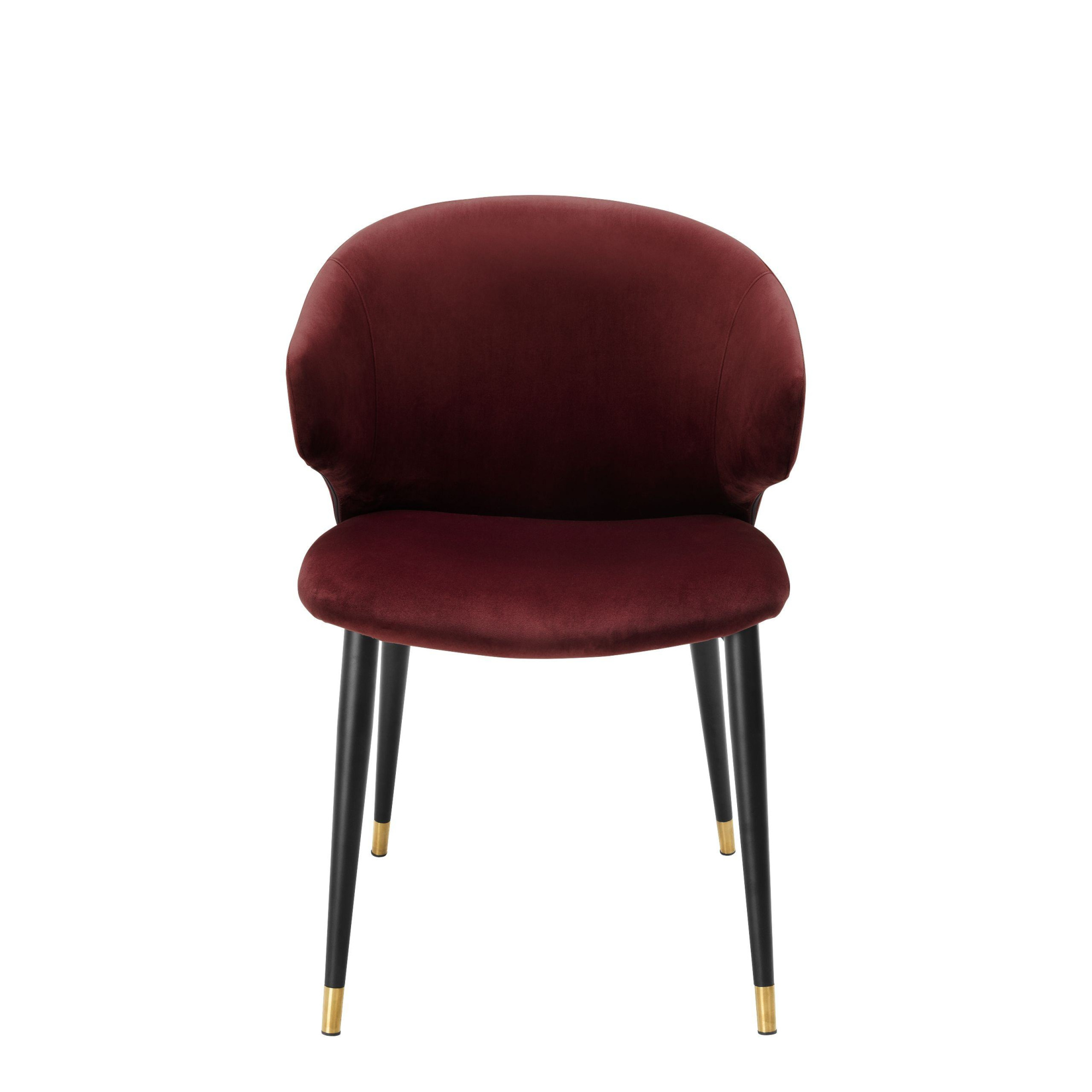 Photo Volante dining chair (burgundy, with armrests)